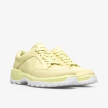 Camper Helix Womens Sneakers US-59055 Yellow Clearance USA